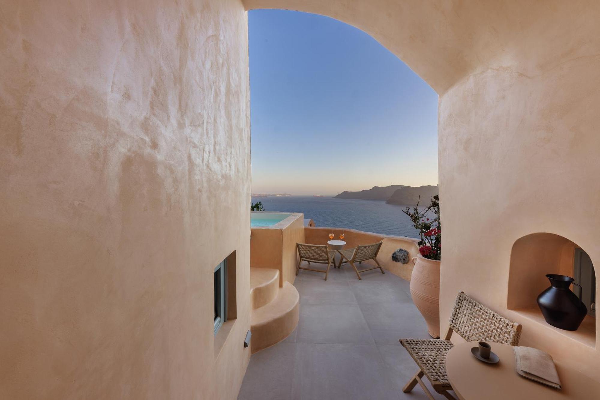 Annouso Villa With Hot Tub By Caldera Houses Oia Zewnętrze zdjęcie