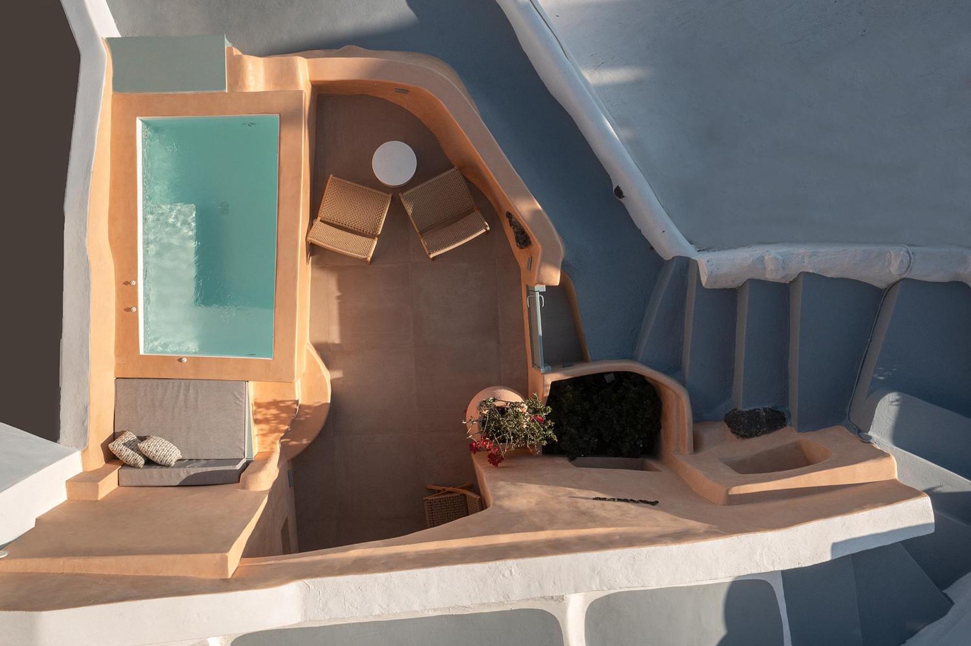 Annouso Villa With Hot Tub By Caldera Houses Oia Zewnętrze zdjęcie